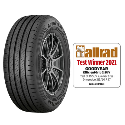 Goodyear efficientgrip 2 suv allrad test winnter 2021